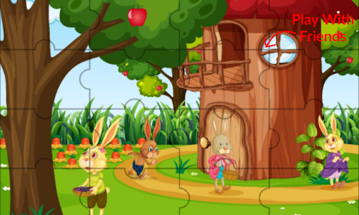 Easter Games Bunny Puzzles