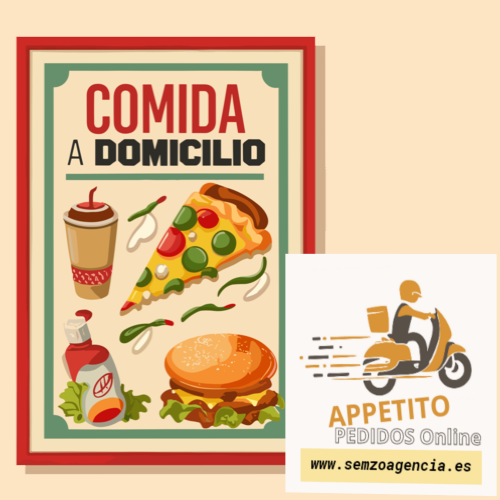 Android application APPETITO Comida a domicilio screenshort