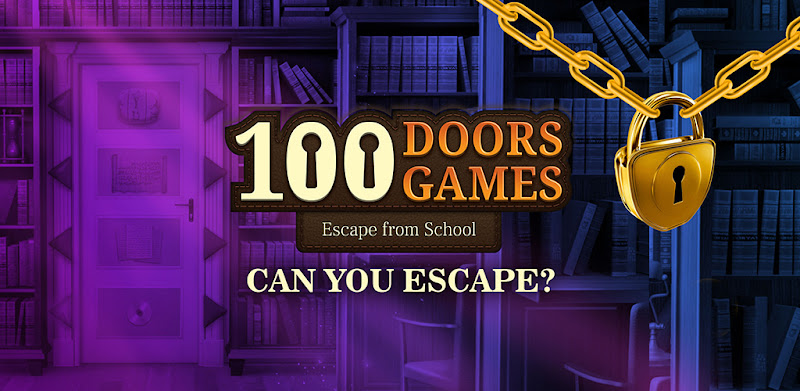 100扇門: 逃離學校 遊戲 - 密室 逃脫