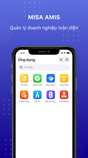 Android application MISA AMIS screenshort