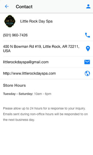 Little Rock Day Spa Screen 2