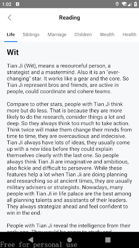Purple Star Astrology Screen 3