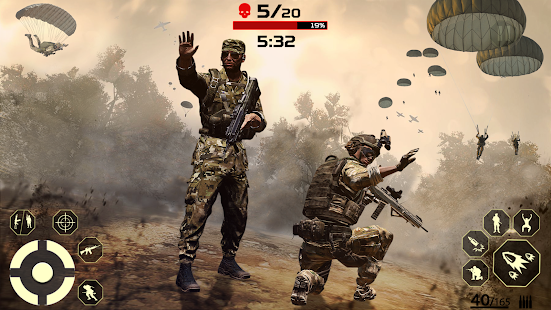 Fire Free Offline Shooting Game: Gun Games Offline Screenshot