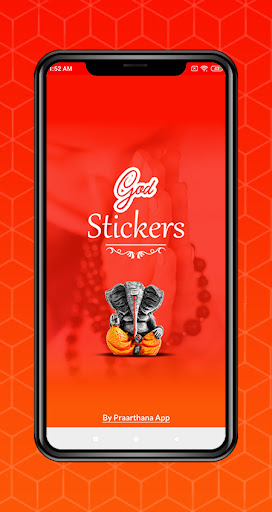 Android application God Stickers screenshort