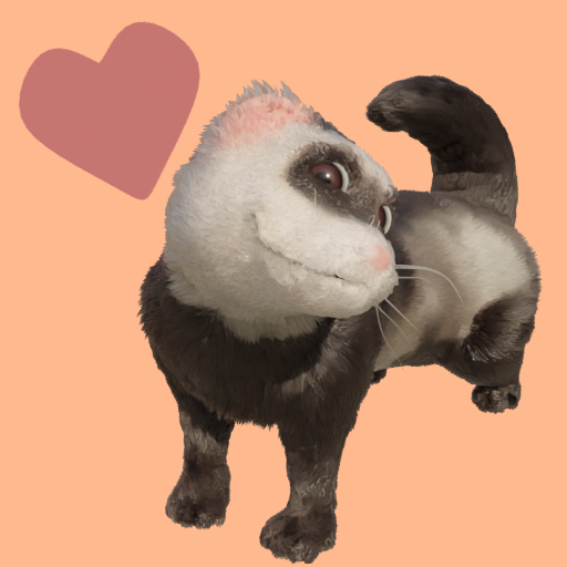 Ferret Stickers WAStickerApps logo