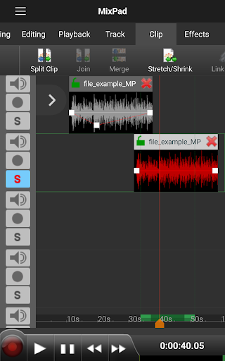 MixPad Multitrack Mixer Free 6.22 Screenshots 2