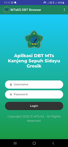 MTSKS DBT Browser Screen 3