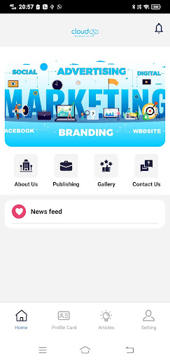 Cloud Marketing Screen 3