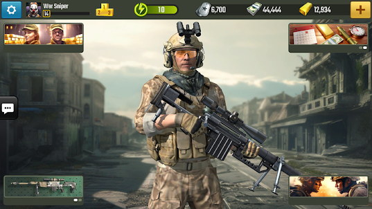 War Sniper：一人称視点シューティングゲーム