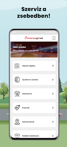 Android application Marsopont screenshort