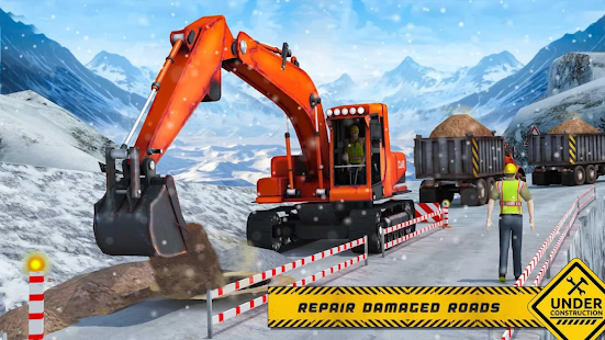 Snow Offroad Construction Game 1.24 screenshots 1