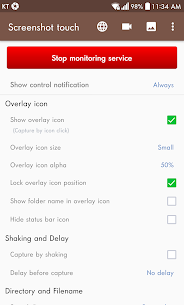 Screenshot touch (PRO) 2.2.7 Apk 1