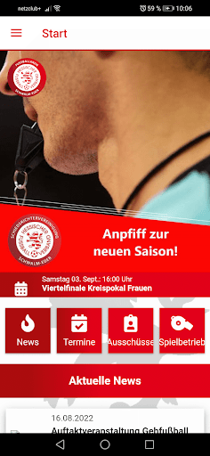 Fußballkreis Schwalm-Eder Screen 2