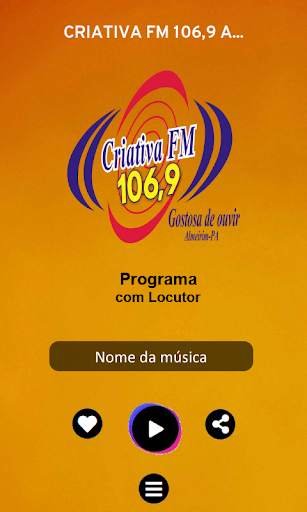 CRIATIVA FM 106,9 Almeirim-PA Screen 2
