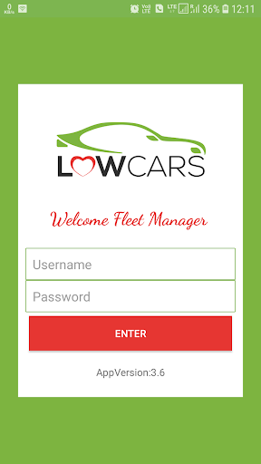 Android application LOWCARS Fleet Managers App screenshort