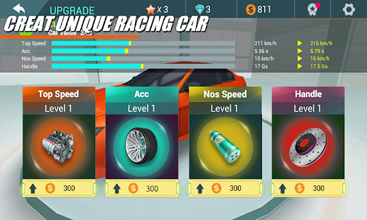 Crazy Racing 3D 1.0 APK screenshots 3