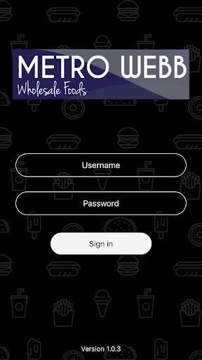 Android application MetroWebb screenshort