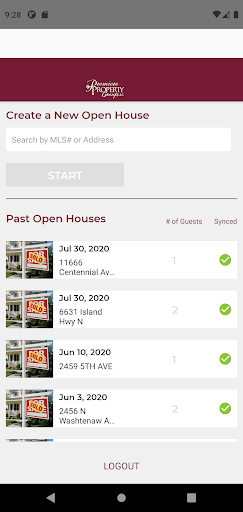 Android application PPGopenhouse screenshort