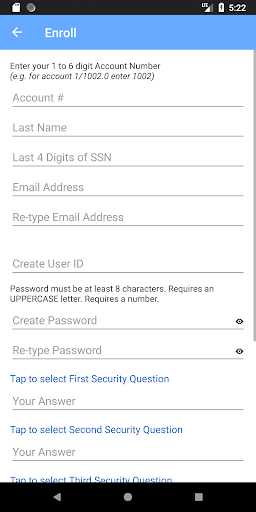 Your Choice FCU Screen 2