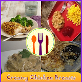 Creamy Chicken Breasts Recipes icon
