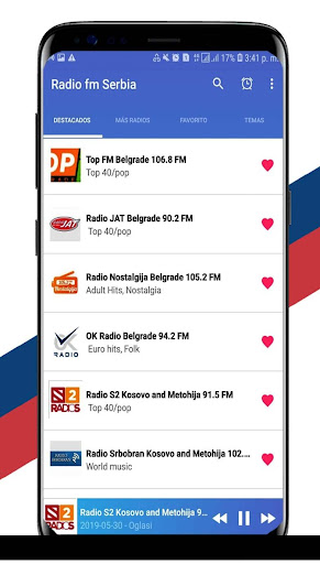 Radio fm Serbia Screen 2