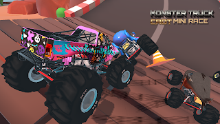 Monster Truck Crot Mini Race - Screenshot 2