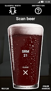 SRM beer scanner Screenshot