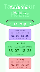 Countup & Habit Tracker App