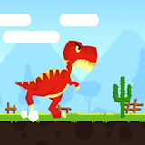 Dino T-Rex Run (Color Version) icon