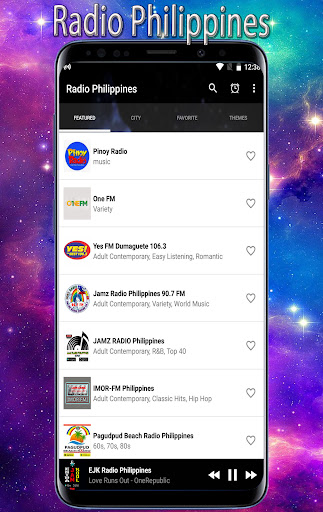 Android application Radio Philippines screenshort