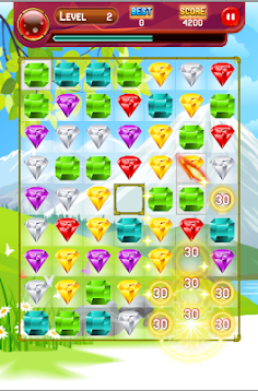 Matching 3 Jewels - Screenshot 3