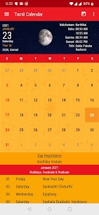 Tamil Calendar 2022 2