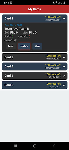 Android application Virtual Ending Card PRO screenshort