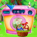 Clothes washing game for girls APK
