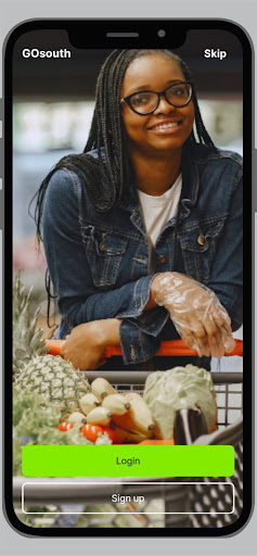 Android application GOsouth screenshort