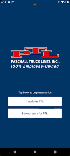 Android application PTL Mobile screenshort