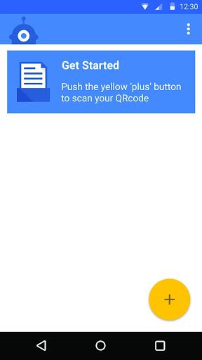 Android application QReader screenshort