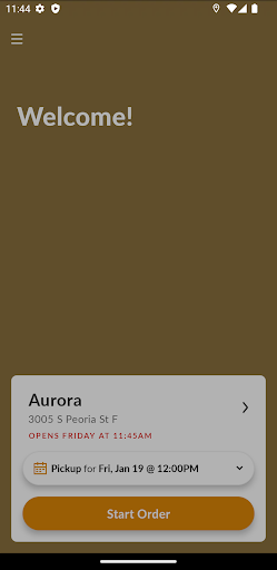 Android application Silla Korean BBQ screenshort