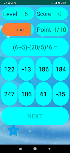Calc It  brain test , IQ ,fresh mind, math test