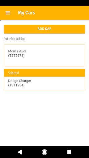 Android application Meter Feeder screenshort