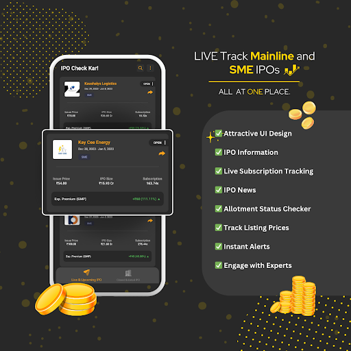 IPO Check Kar - GMP Sub & News Screenshot