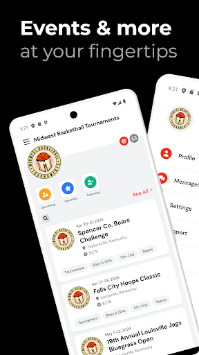 Android application Midwest Basketball Tournaments screenshort