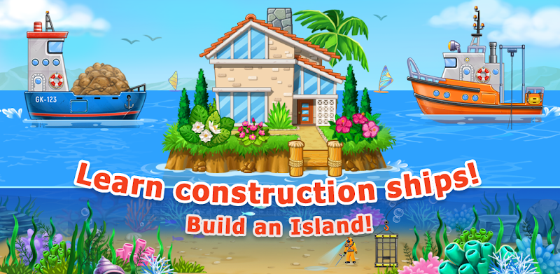 Island building! Build a house