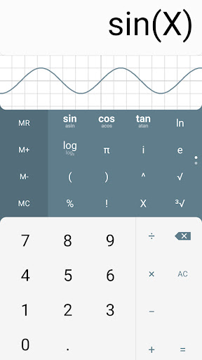 Advanced Scientific Calculator Screen 2