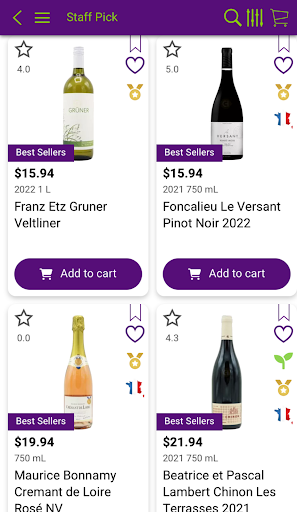 Android application Bottlerocket Wine And Spirit screenshort