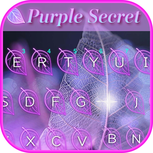 Purple Mystery Emoji Keyboard logo