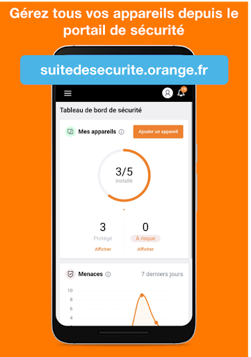 Suite de Sécurité Orange Screen 2