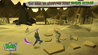 Ninja Warrior Vs Zombie - Screenshot 2
