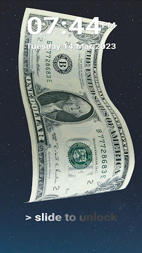 Android application Money Lock Screen 2024 screenshort