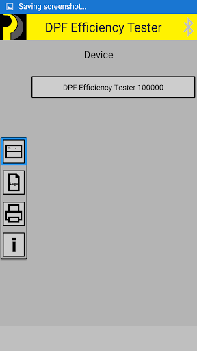Premier DPF Efficiency Tester Screen 3
